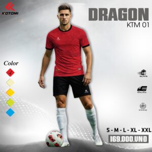 Áo đấu thể thao Dragon KTM 01 - Màu đỏ nổi bật