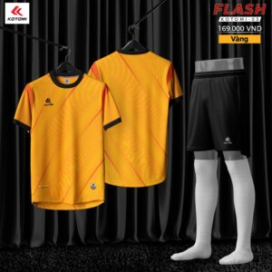 Áo thể thao không logo KTM-03 Flash màu vàng – Năng động, cá tính trên sân cỏ