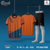 Áo đá bóng KTM-04 Royal - Màu Cam Năng Động