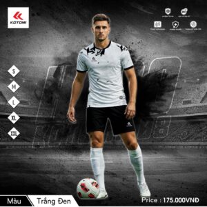 Bộ Đồ Thể Thao Nam KTM-08 Hero Màu Trắng Đen
