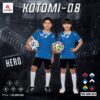 Áo Thể Thao Trẻ Em KOTOMI-08 Màu Xanh Bích Năng Động